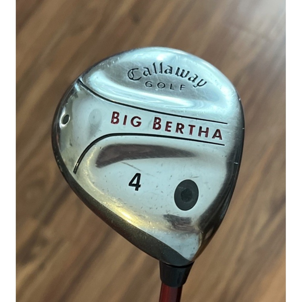 Callaway Big Bertha 4 Fairway Wood RCH 75w Regular Flex Graphite Shaft RH